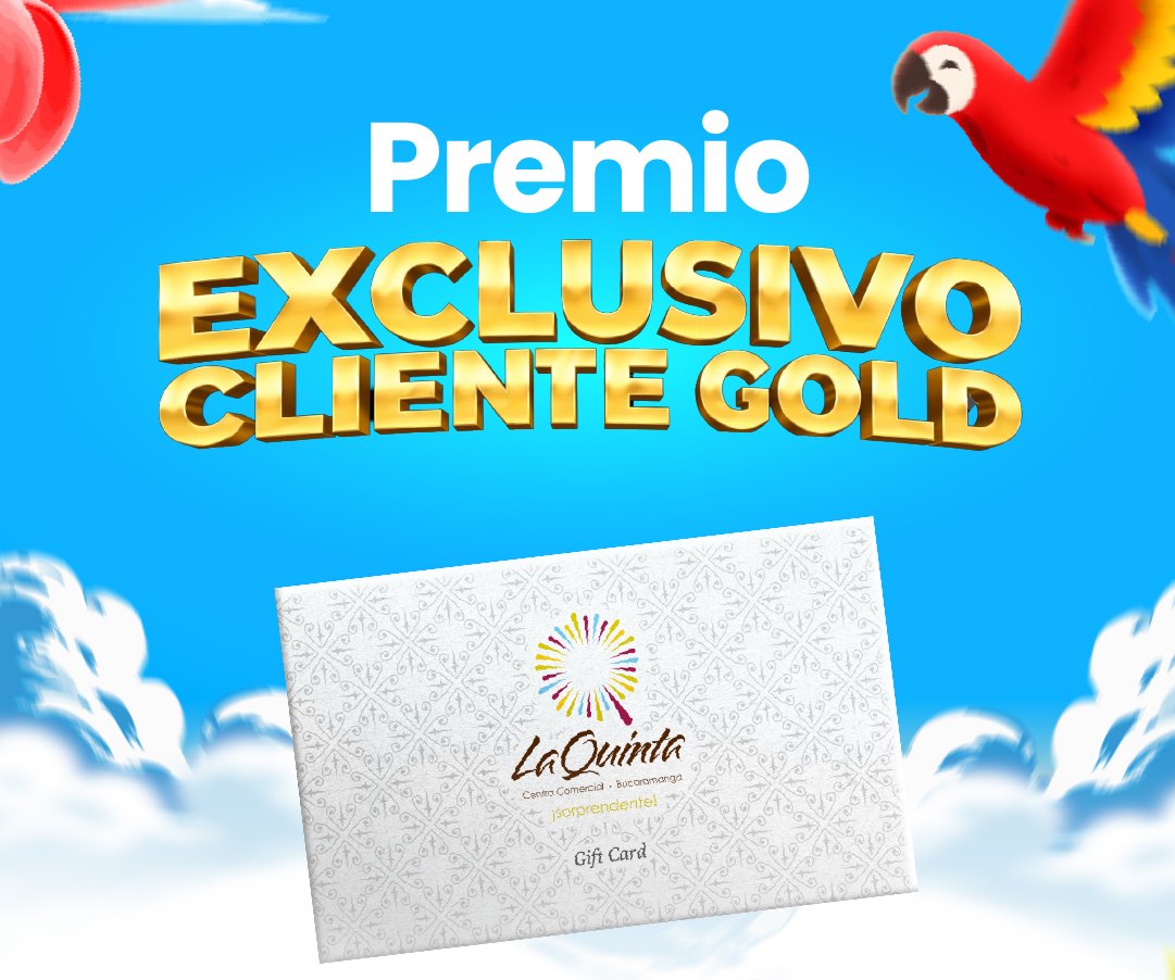 Premio Exclusivo Cliente Gold